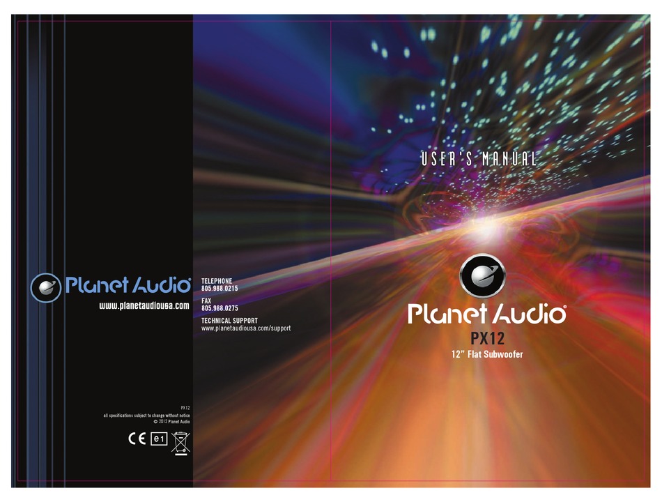 planet audio px12