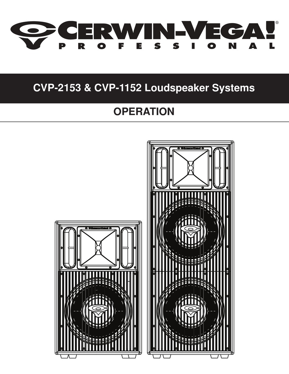 cerwin vega cvp 2153