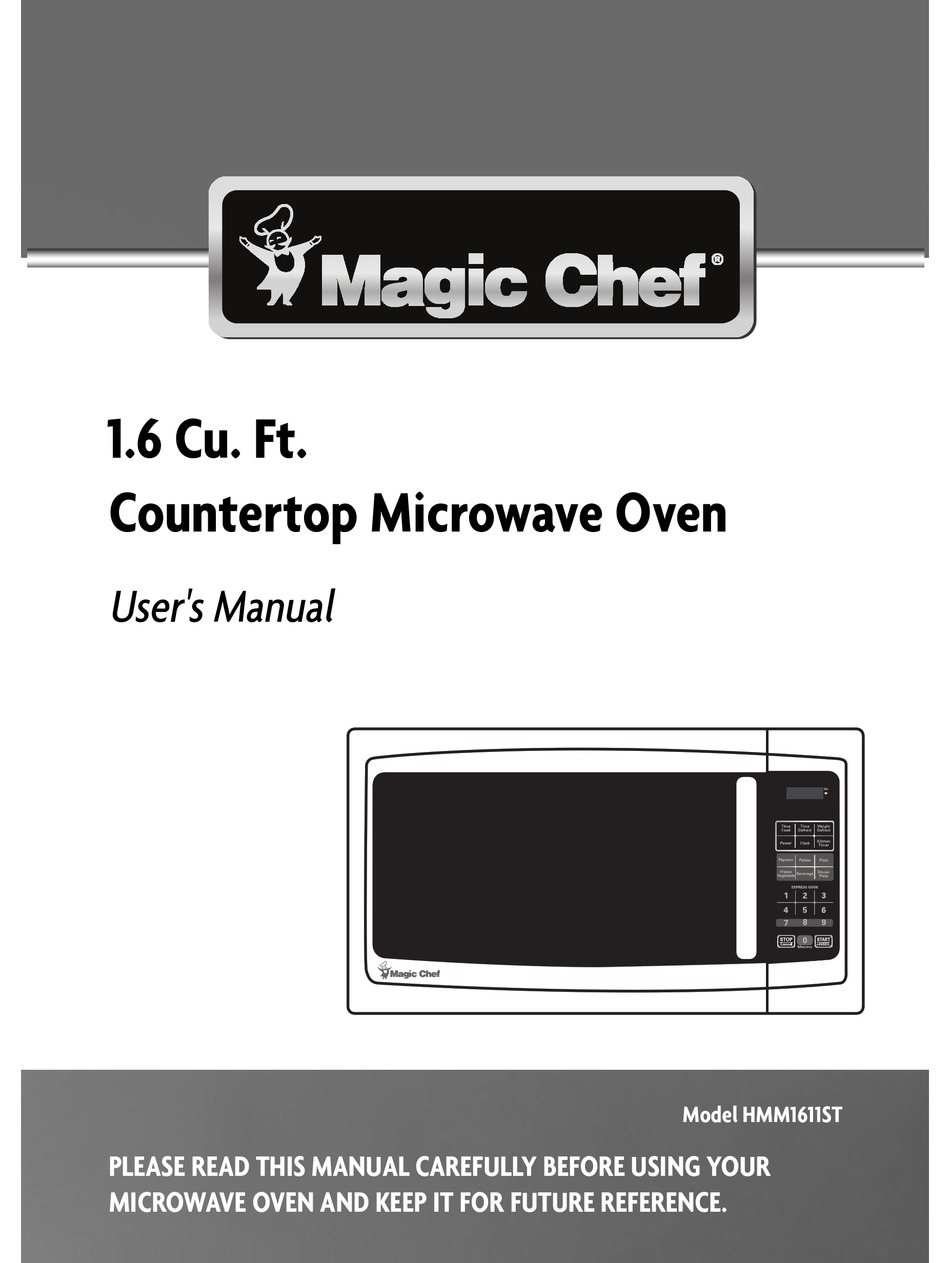 Magic Chef Hmm1611st User Manual Pdf Manualslib Magic Chef Hmm1611st User Manual Pdf