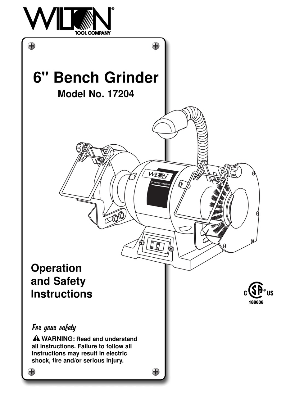 Wilton 8 2024 bench grinder