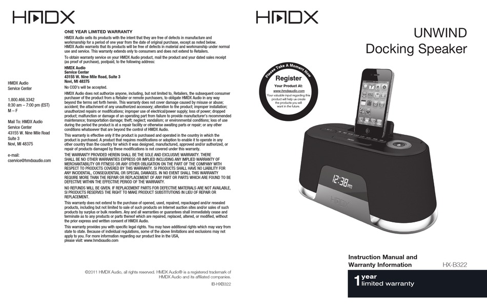 Hmdx Clock Radio With Ipod Dock Manual - About Dock Photos Mtgimage.Org