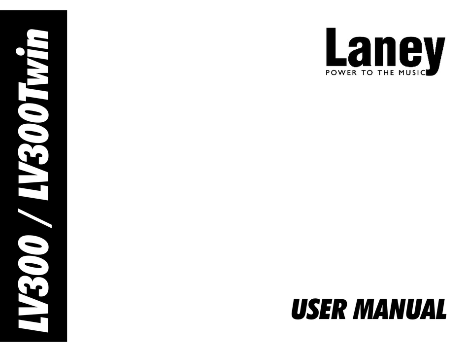 Laney Lv300 User Manual Pdf Download Manualslib