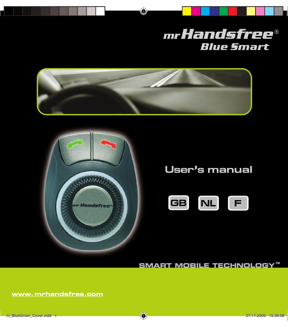 MR HANDSFREE BLUE SMART USER MANUAL Pdf Download ManualsLib
