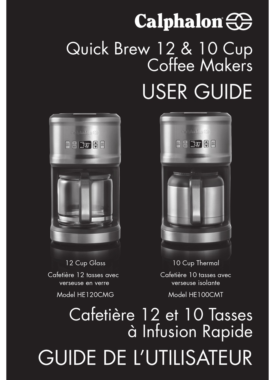 Calphalon Electric 10-cup Quick Brew Coffee Maker