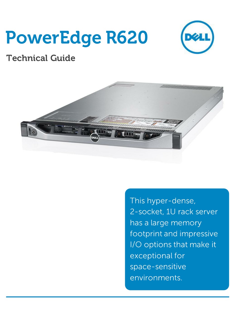 DELL POWEREDGE R620 TECHNICAL MANUAL Pdf Download | ManualsLib