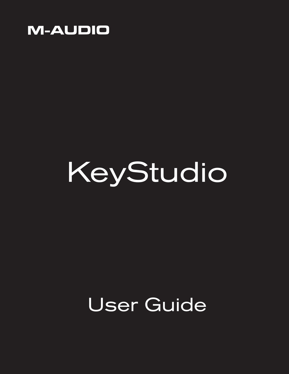 M-AUDIO KEYSTUDIO USER MANUAL Pdf Download | ManualsLib