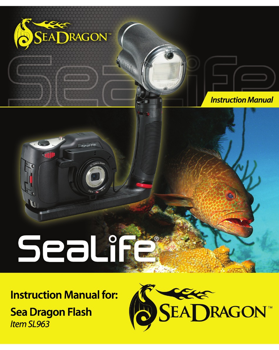 SEALIFE SEA DRAGON FLASH INSTRUCTION MANUAL Pdf Download ManualsLib