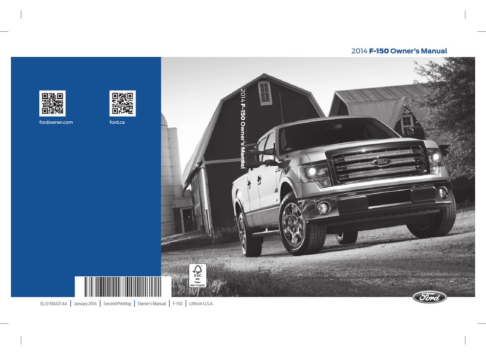 FORD F150 OWNER'S MANUAL Pdf Download ManualsLib