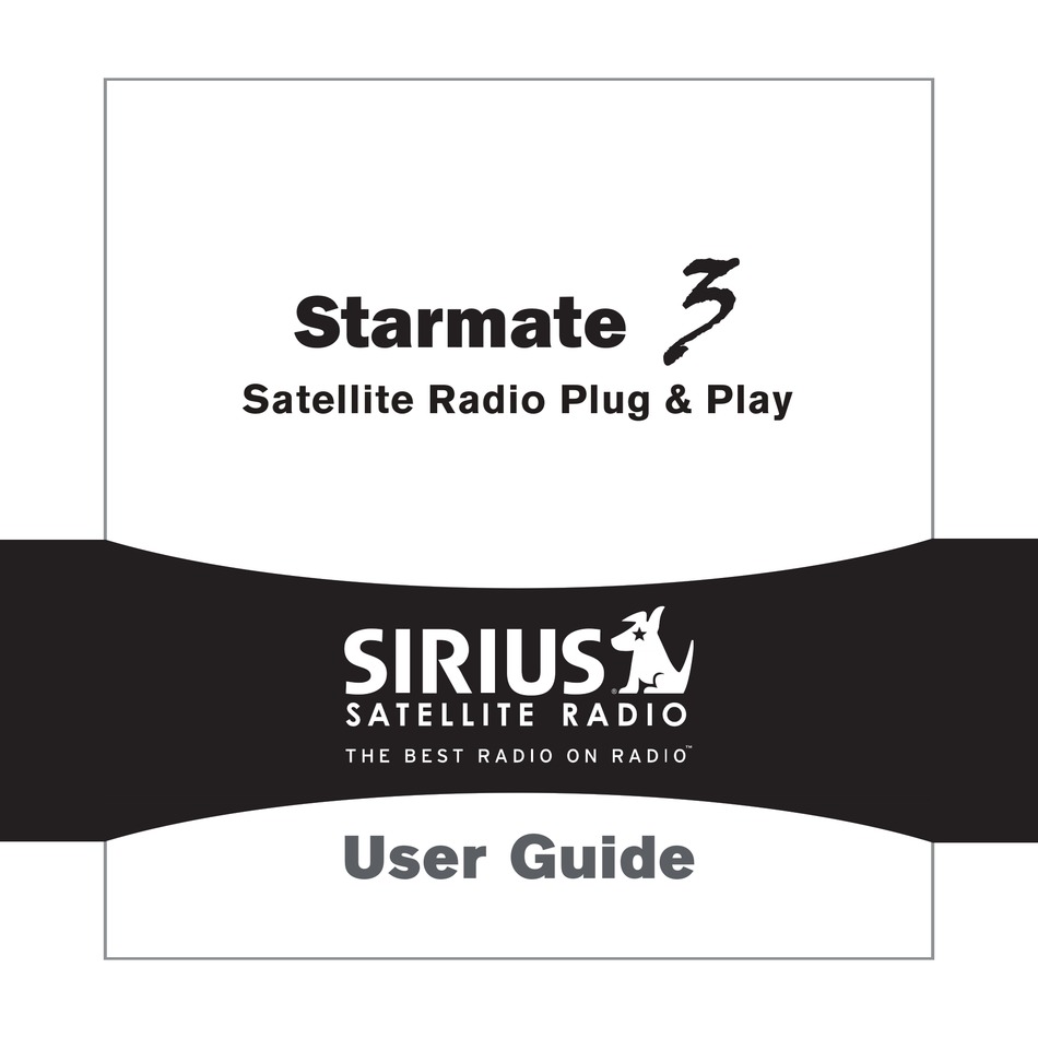 sirius-satellite-radio-starmate-3-user-manual-pdf-download-manualslib