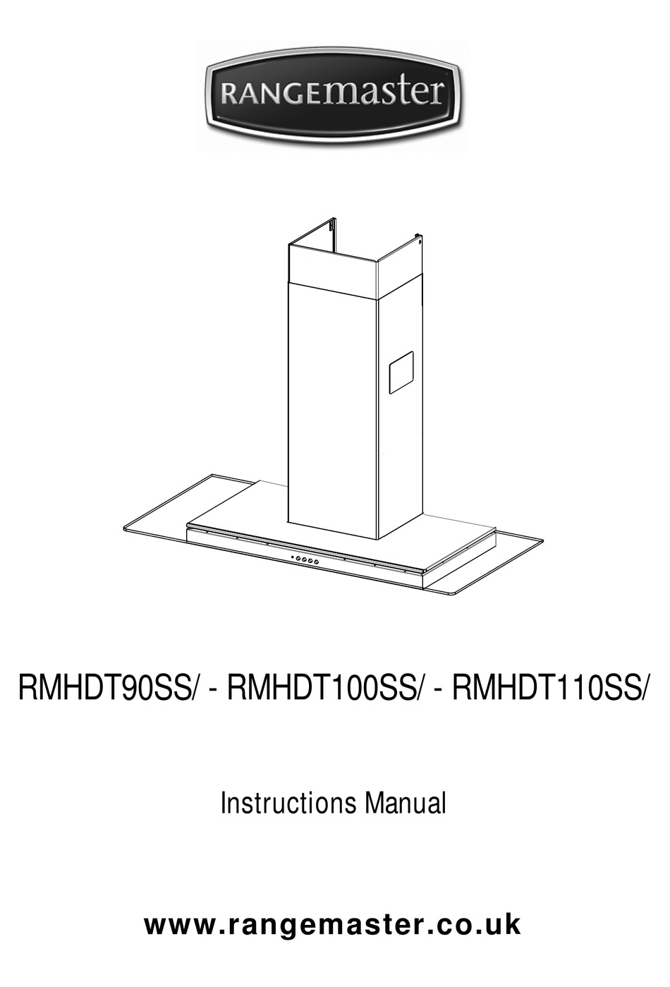 RANGEMASTER RMHDT90SS INSTRUCTION MANUAL Pdf Download ManualsLib