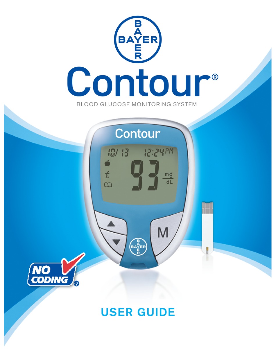 Bayer Healthcare Contour User Manual Pdf Download Manualslib