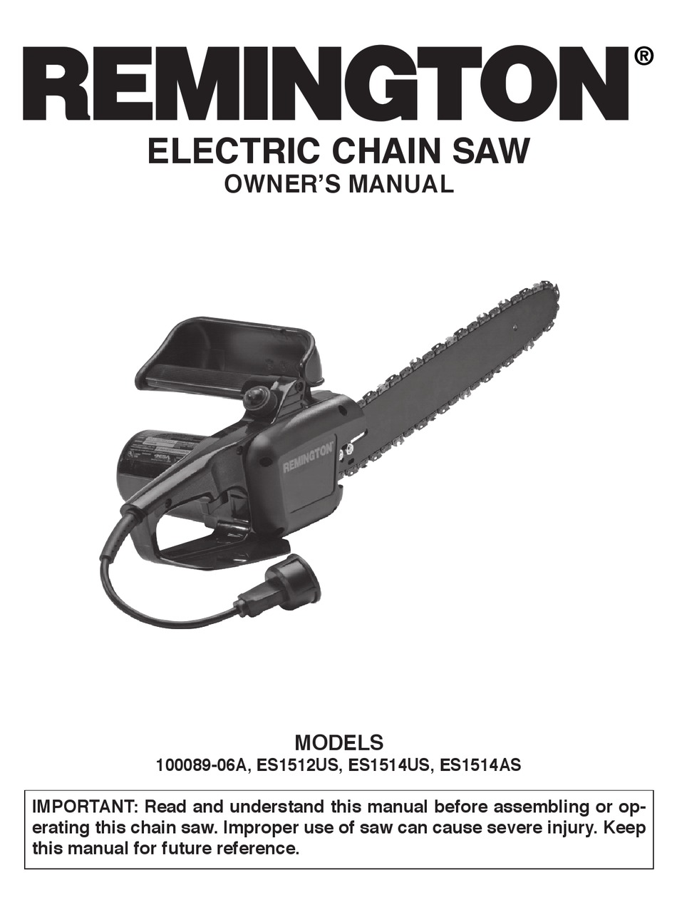 REMINGTON 10008906A OWNER'S MANUAL Pdf Download ManualsLib