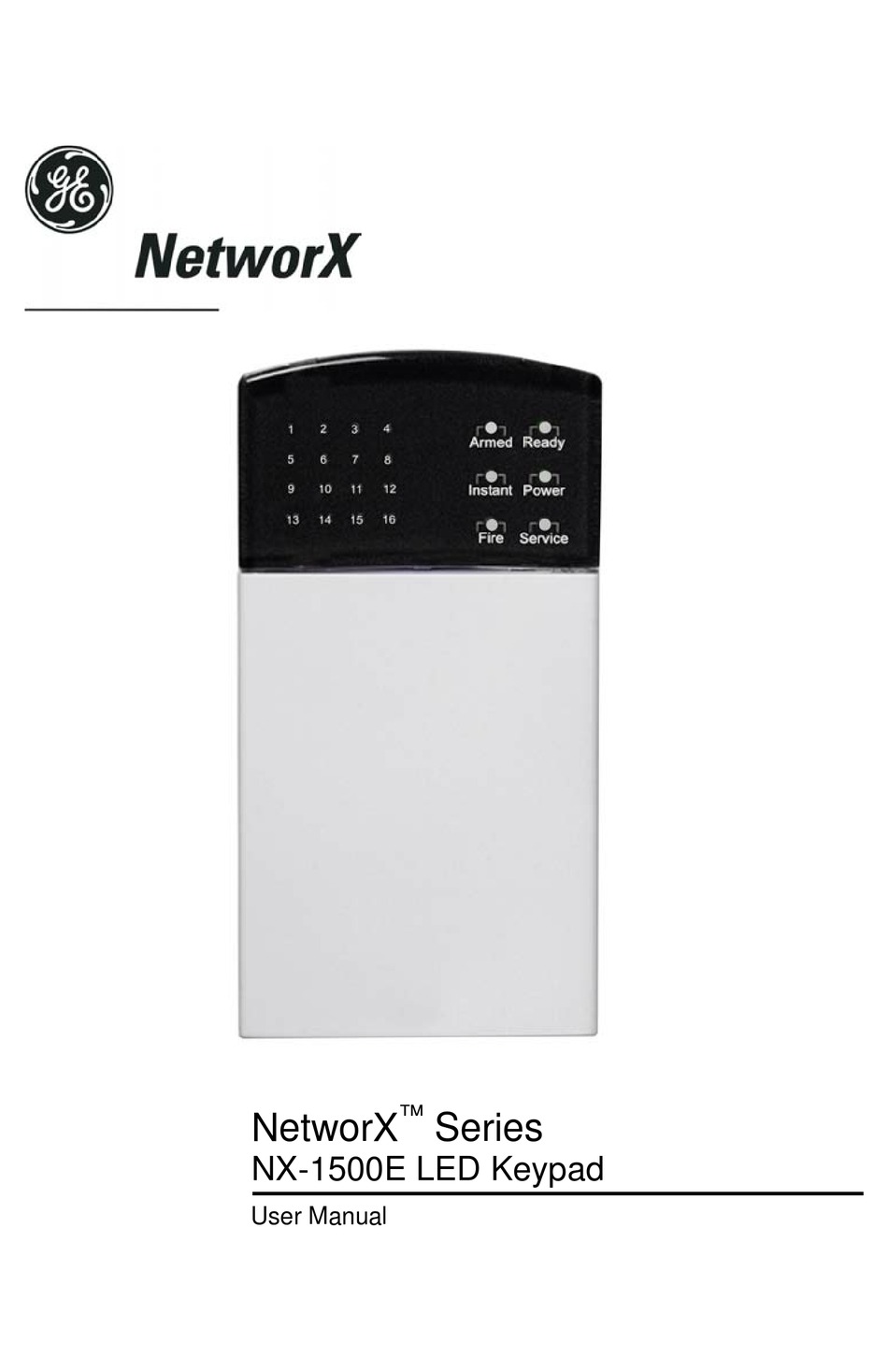ge networx security system series