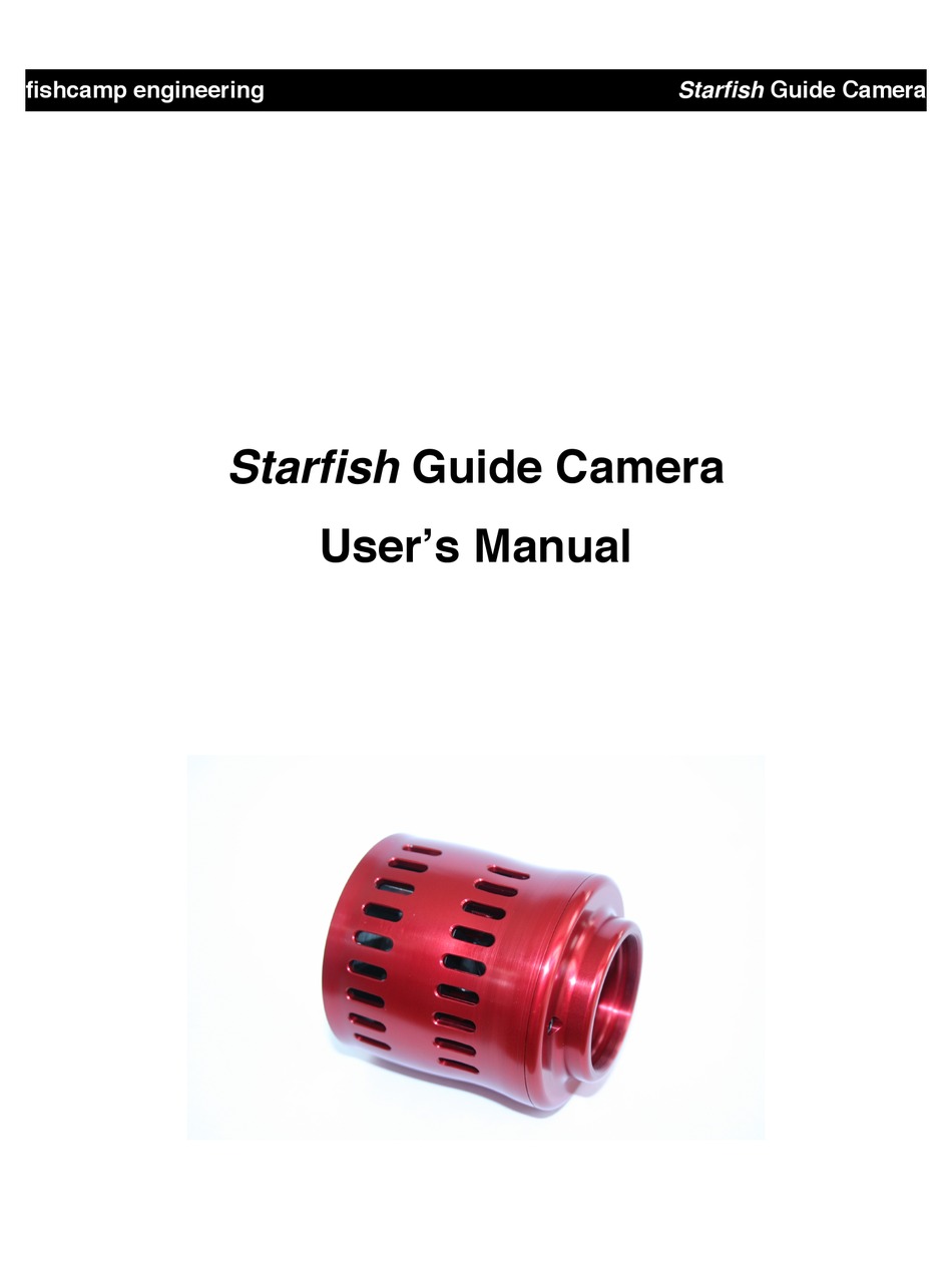 FISHCAMP ENGINEERING GUIDE CAMERA USER MANUAL Pdf Download ManualsLib