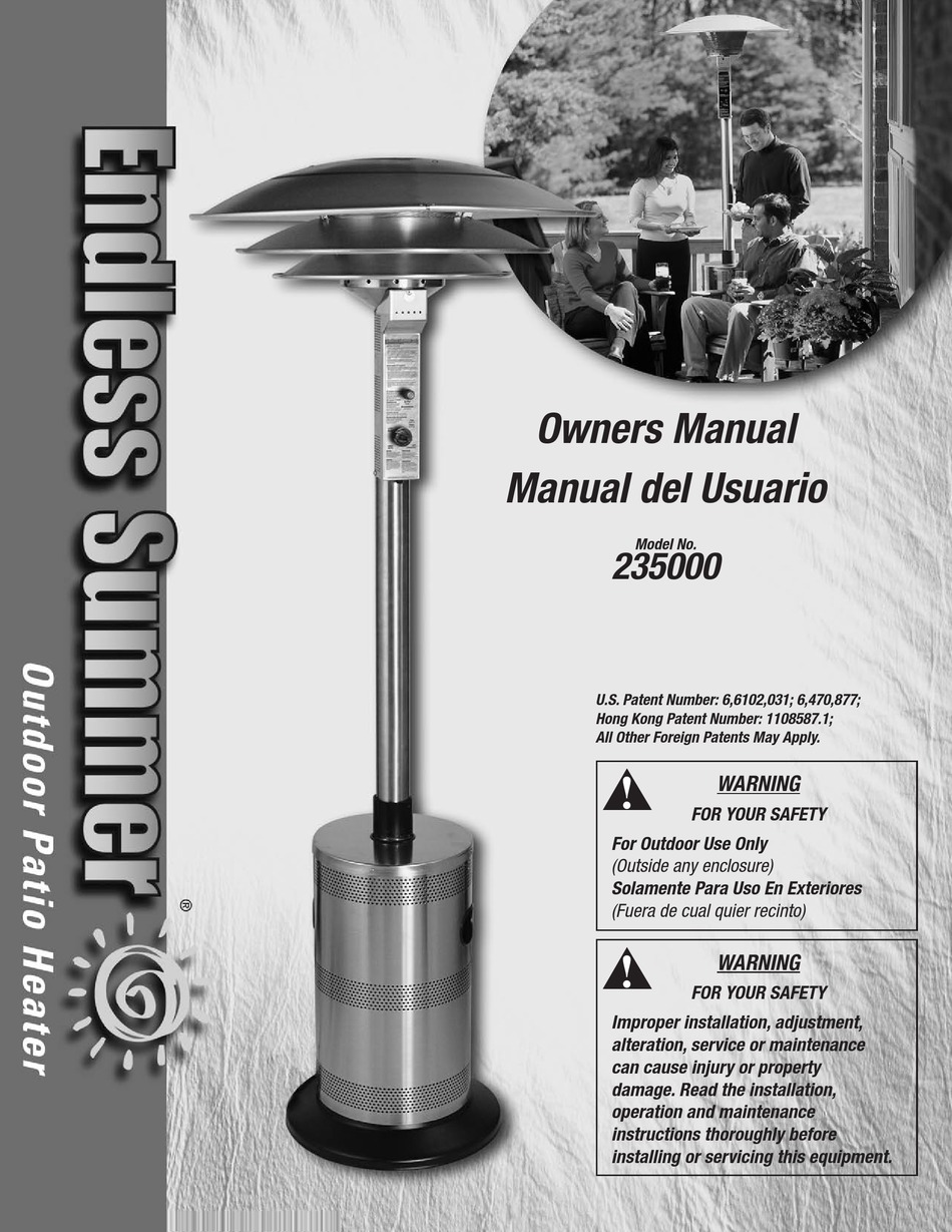 Endless Summer 235000 Owner S Manual Pdf Download Manualslib