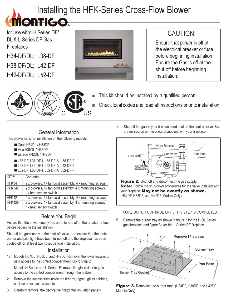 MONTIGO H34DF/DL INSTALLATION MANUAL Pdf Download ManualsLib