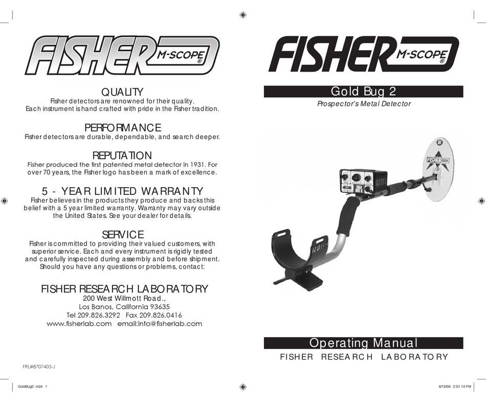 fisher 1260 x m scope manuals