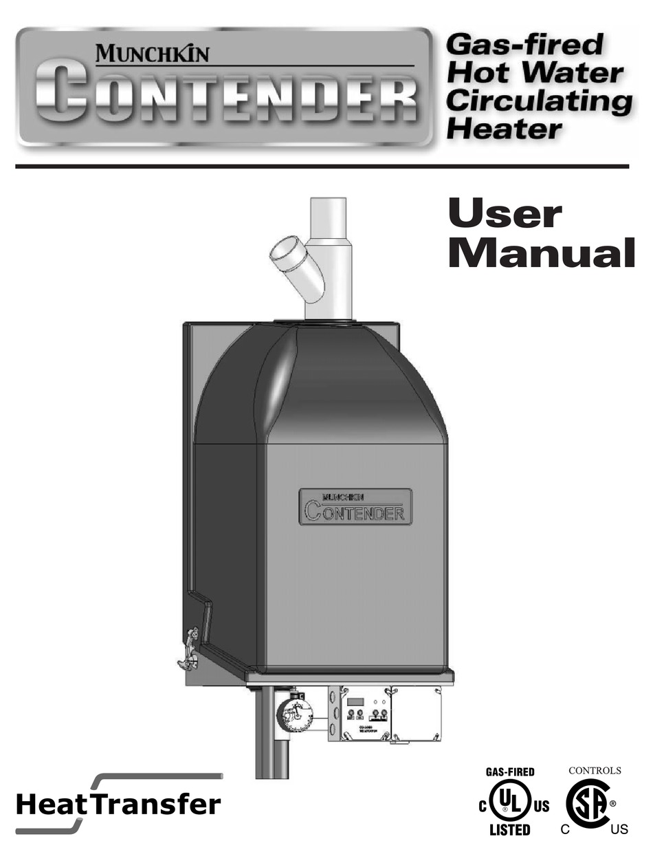 MUNCHKIN GAS-FIRED HEATER USER MANUAL Pdf Download | ManualsLib