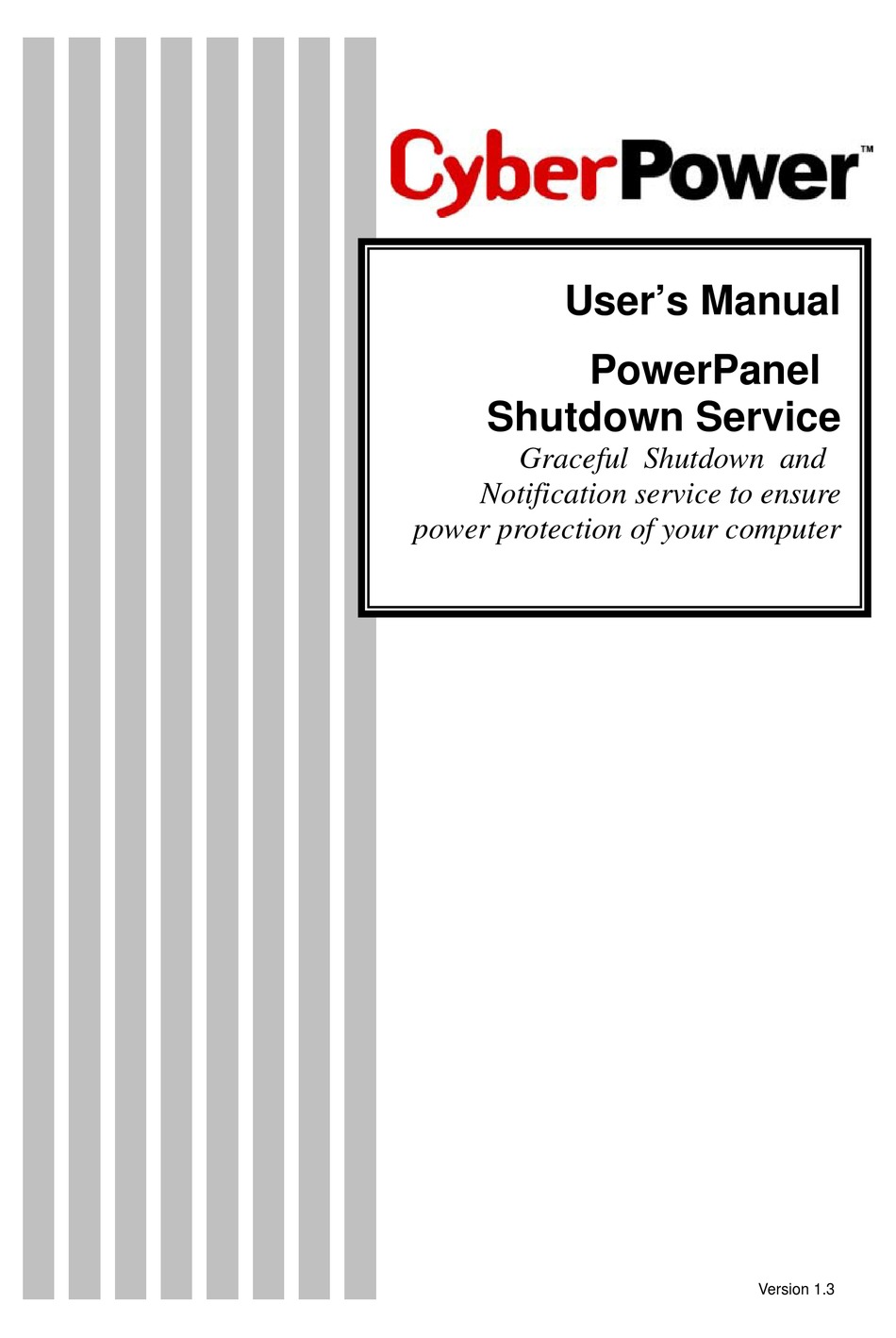 cyberpower powerpanel download