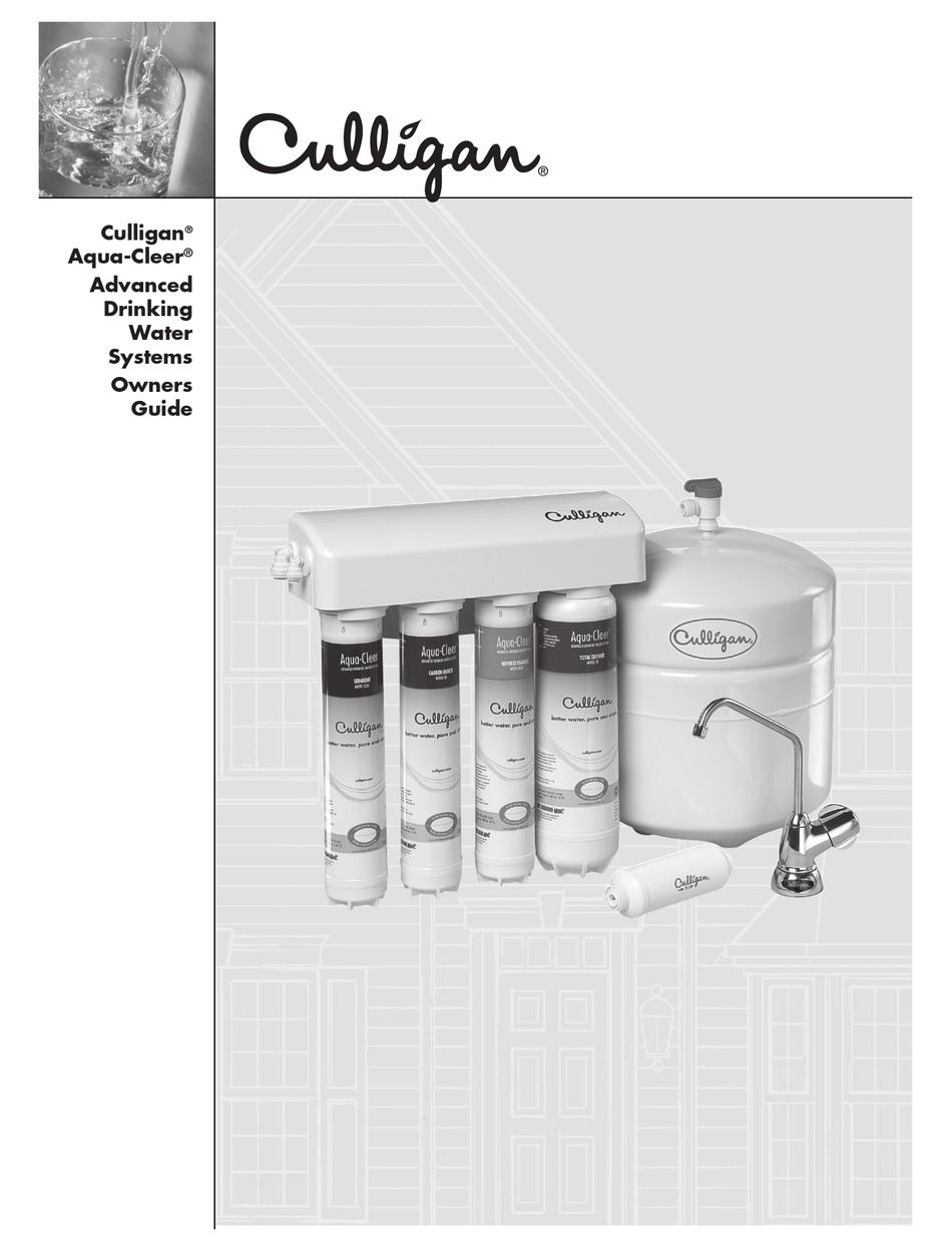 CULLIGAN AQUA-CLEER OWNER'S MANUAL Pdf Download | ManualsLib