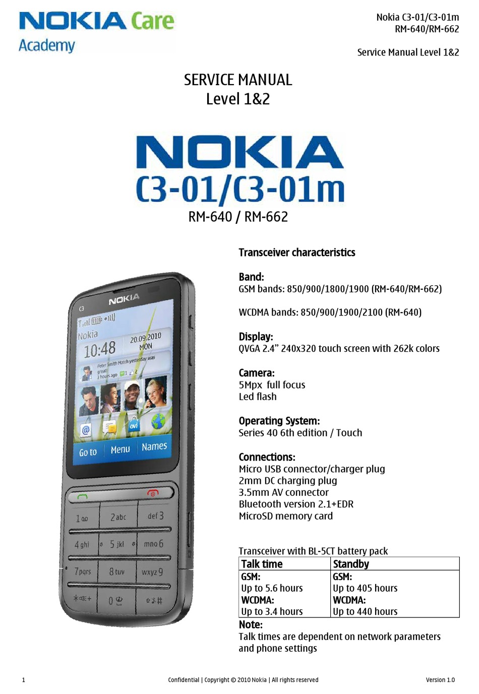 Nokia C300 user guide