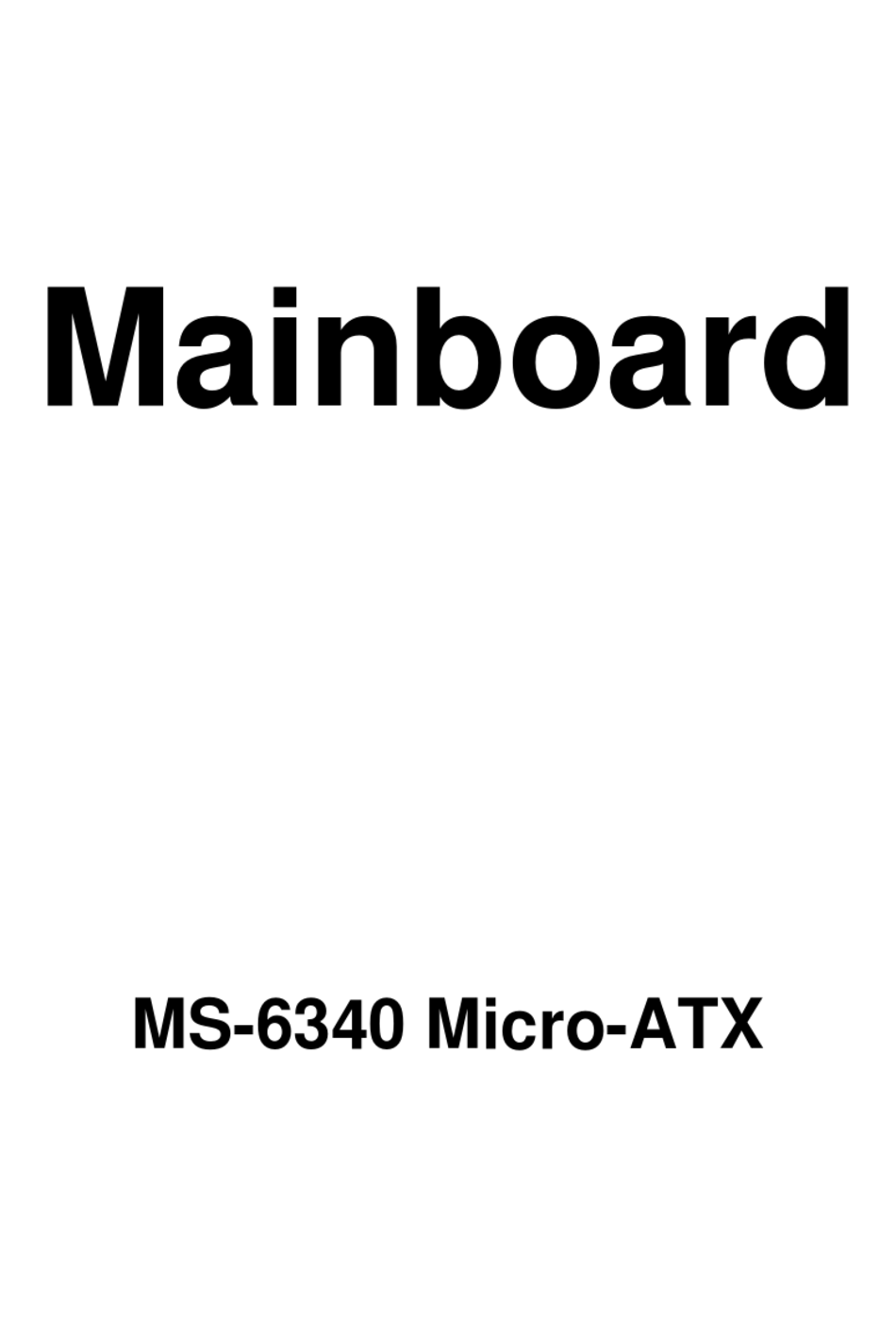 User manual MSI MAG A650BN (English - 51 pages)