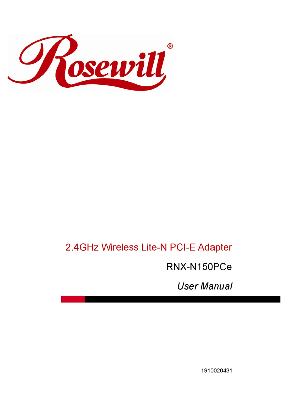 rosewill media downloadable drivers rnx ac1300pce