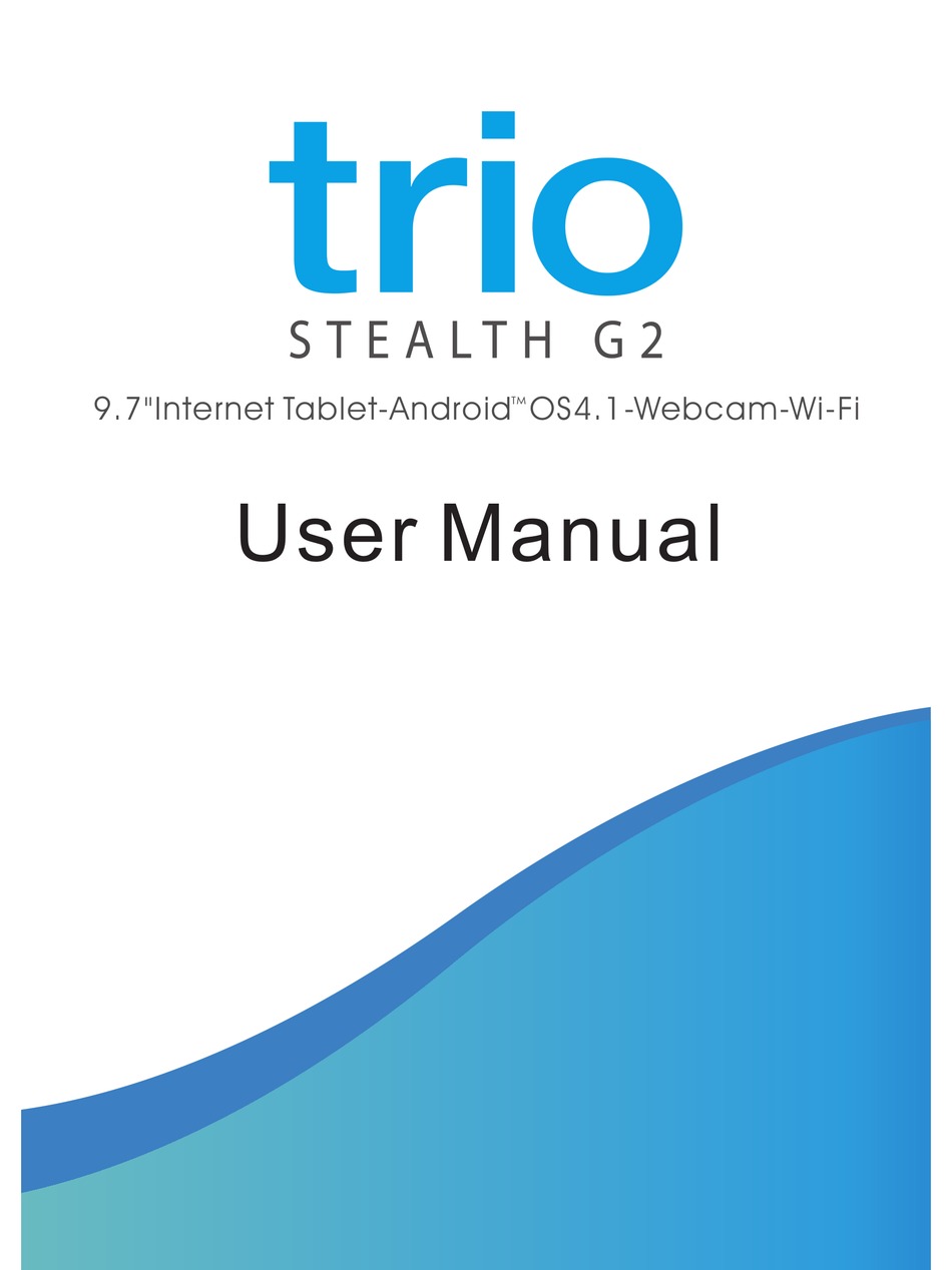 TRIO STEALTH G2 USER MANUAL Pdf Download | ManualsLib