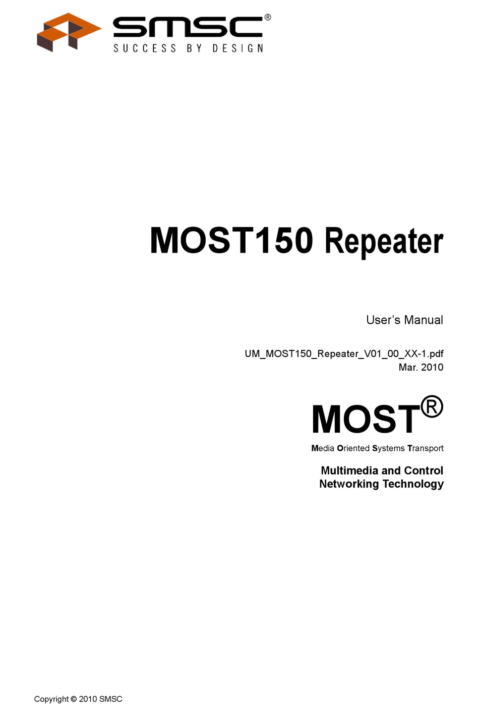 smsc-most150-user-manual-pdf-download-manualslib