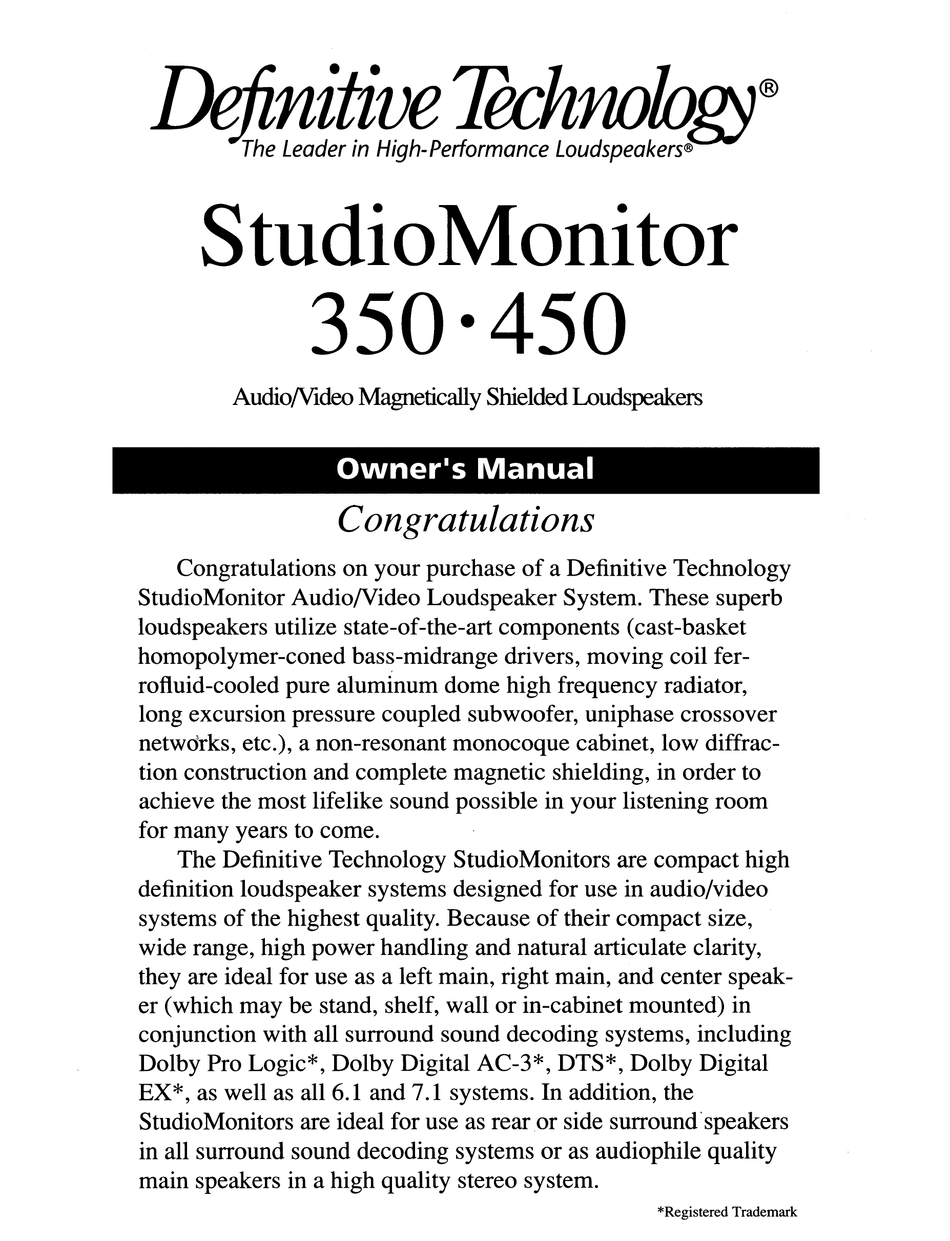 studiomonitor 350