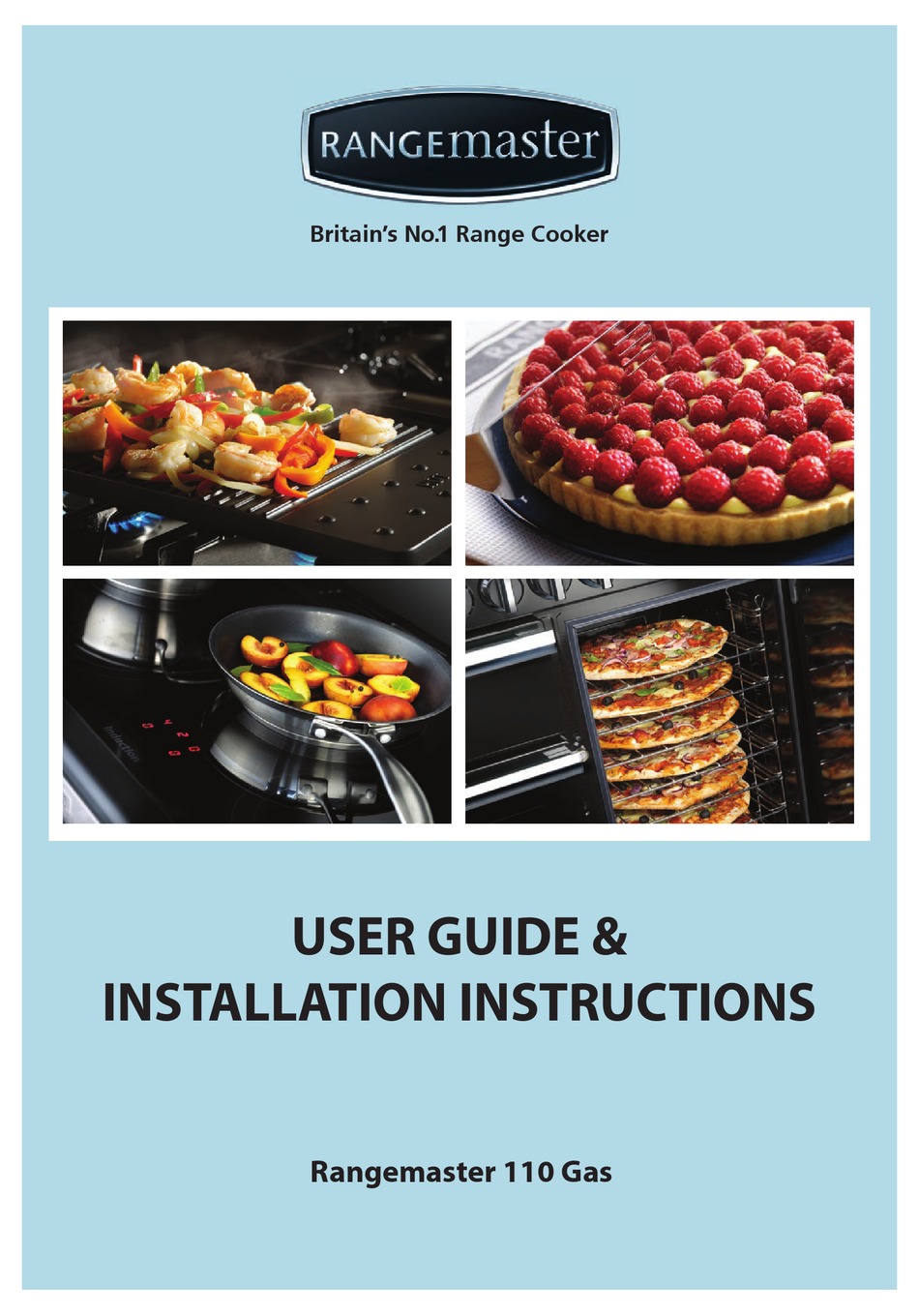 RANGEMASTER 110 GAS USER'S MANUAL & INSTALLATION INSTRUCTIONS Pdf Download ManualsLib