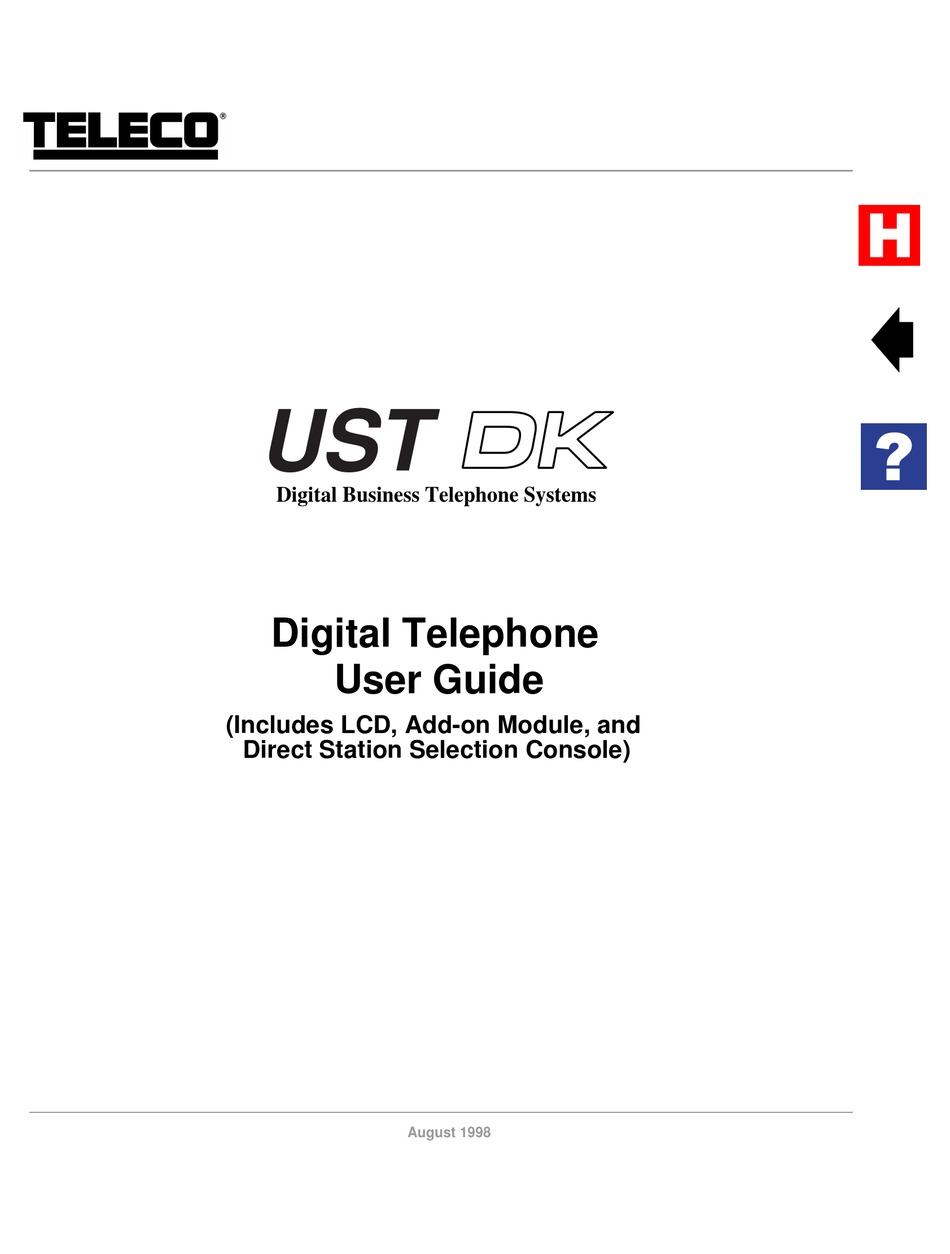 NEW! Replacement Handset for the Teleco UST 1000 Series Phones 