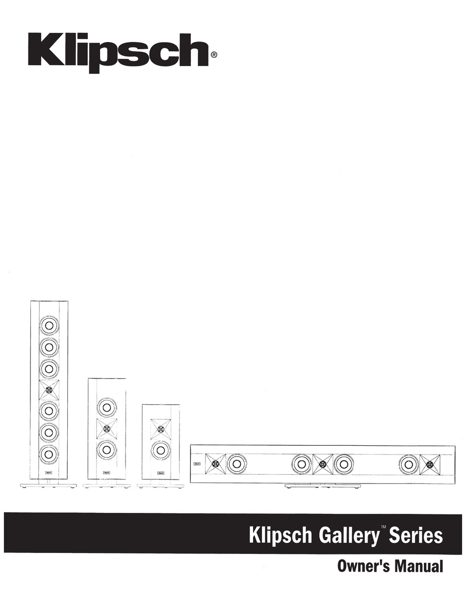 KLIPSCH G-12 OWNER'S MANUAL Pdf Download | ManualsLib