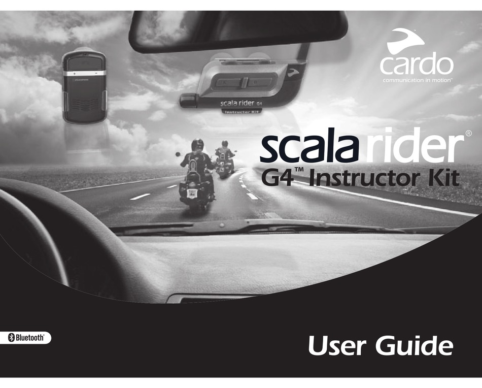 CARDO SYSTEMS SCALA RIDER G4 USER MANUAL Pdf Download | ManualsLib