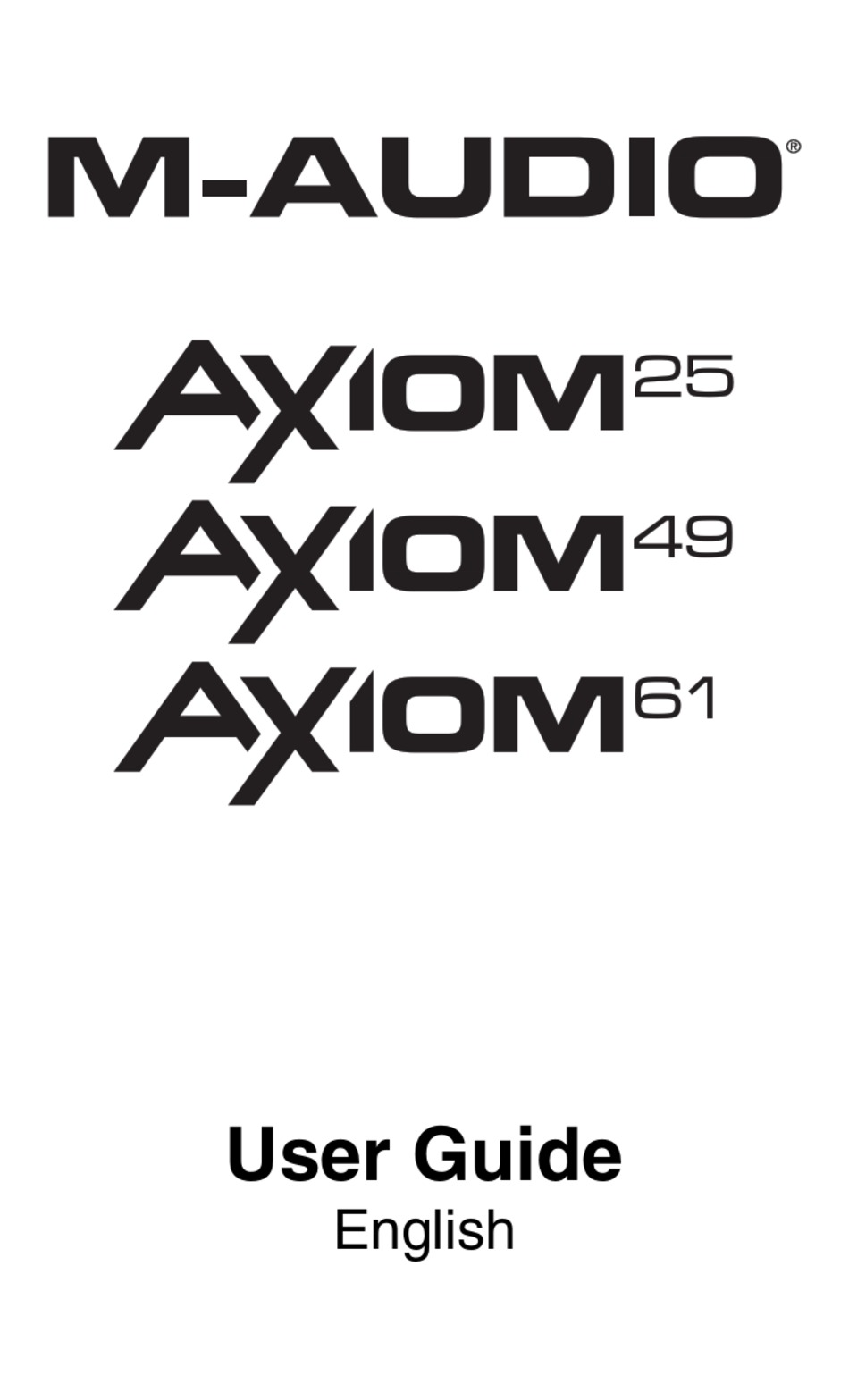 m audio axiom air 25 software