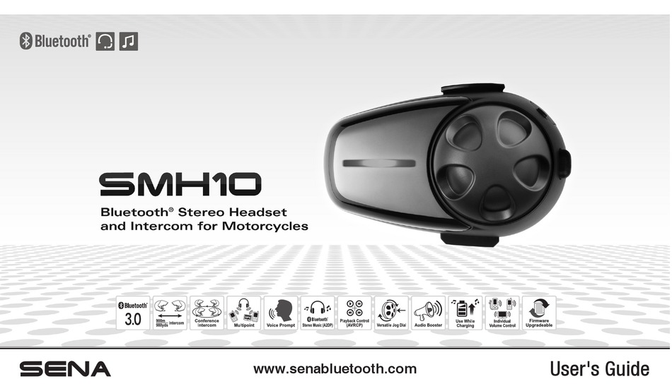 SENA SMH10 USER MANUAL Pdf Download | ManualsLib