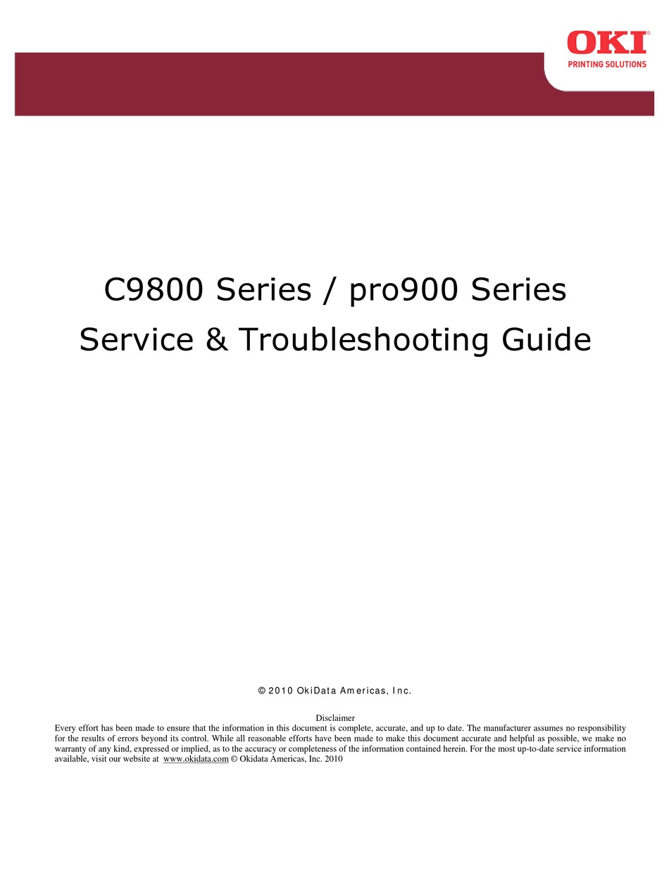 Oki c810 service manual pdf