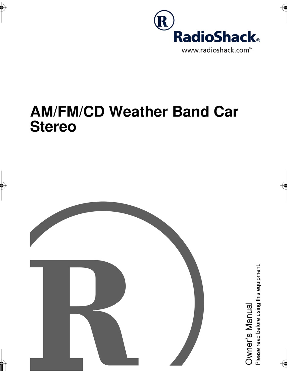 RADIO SHACK 122157 OWNER'S MANUAL Pdf Download ManualsLib