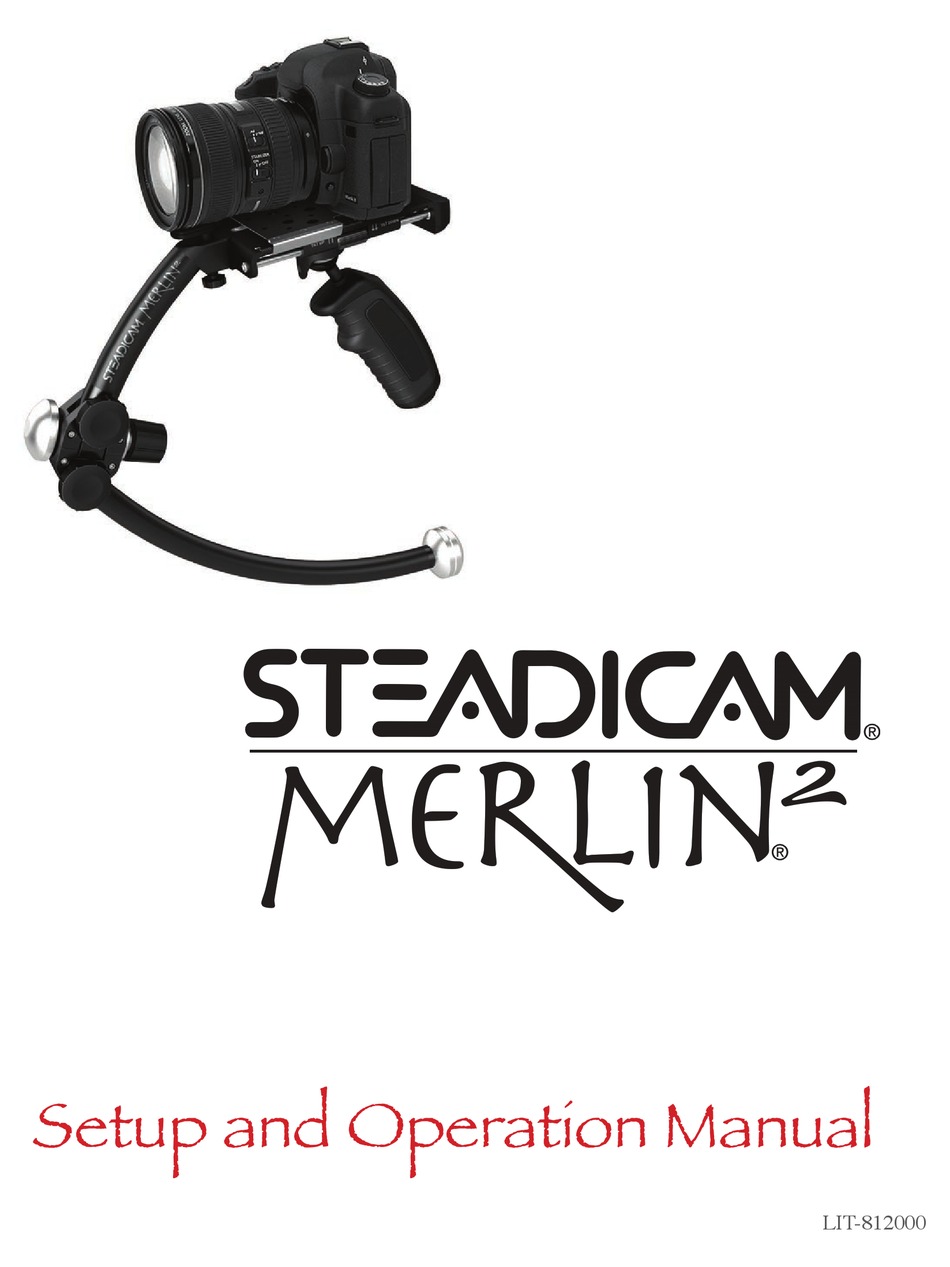 STEADICAM MERLIN 2 SETUP AND OPERATION MANUAL Pdf Download | ManualsLib