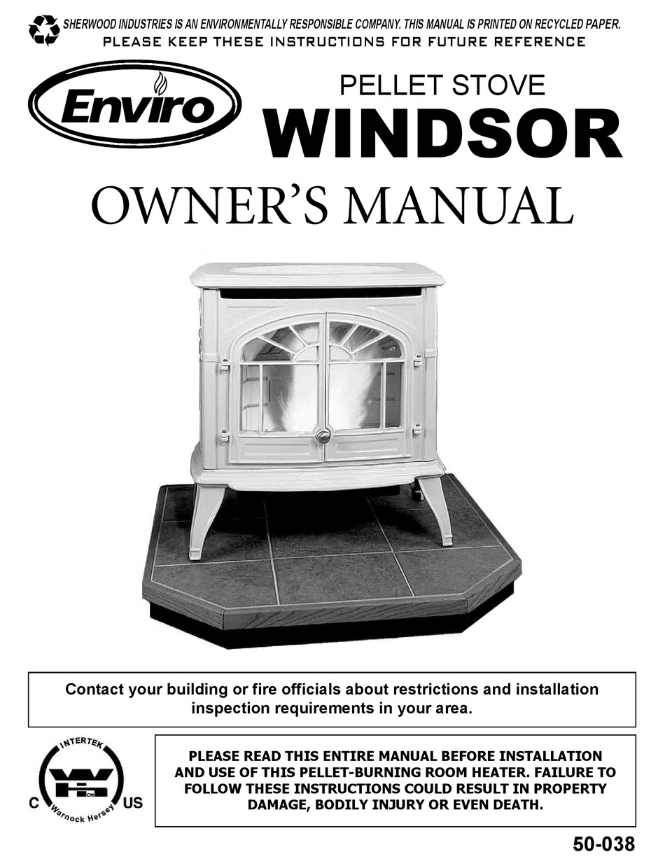 Sherwood Pellet Stove Manual 83+ Pages - Latest Update 