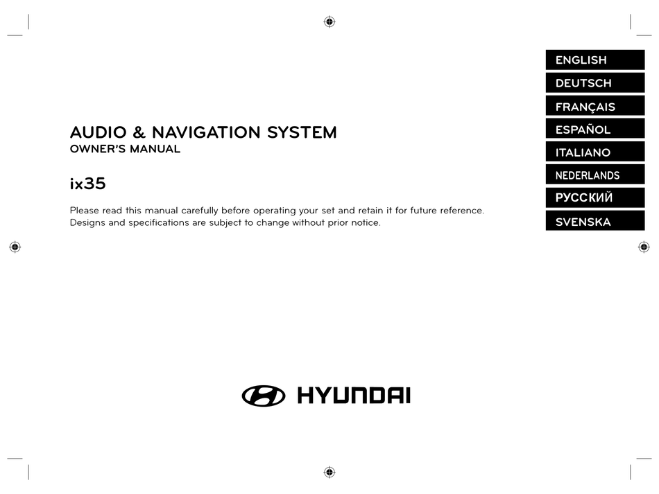 HYUNDAI IX35 OWNER'S MANUAL Pdf Download | ManualsLib