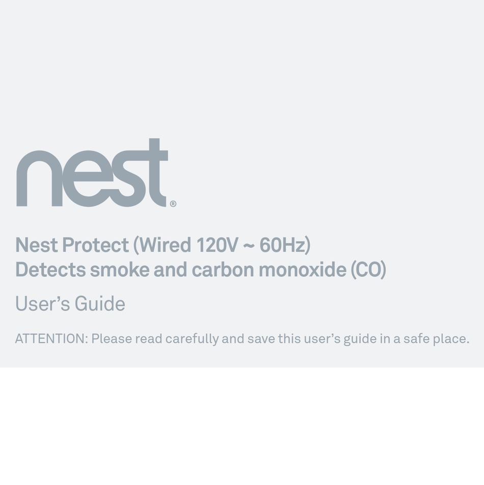 NEST O5C USER MANUAL Pdf Download ManualsLib