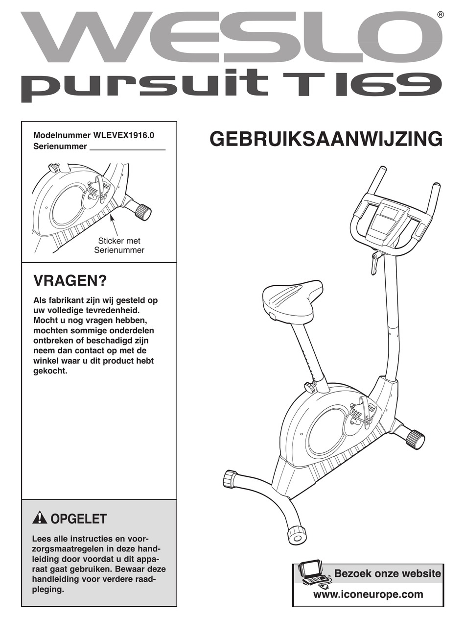 weslo pursuit e23