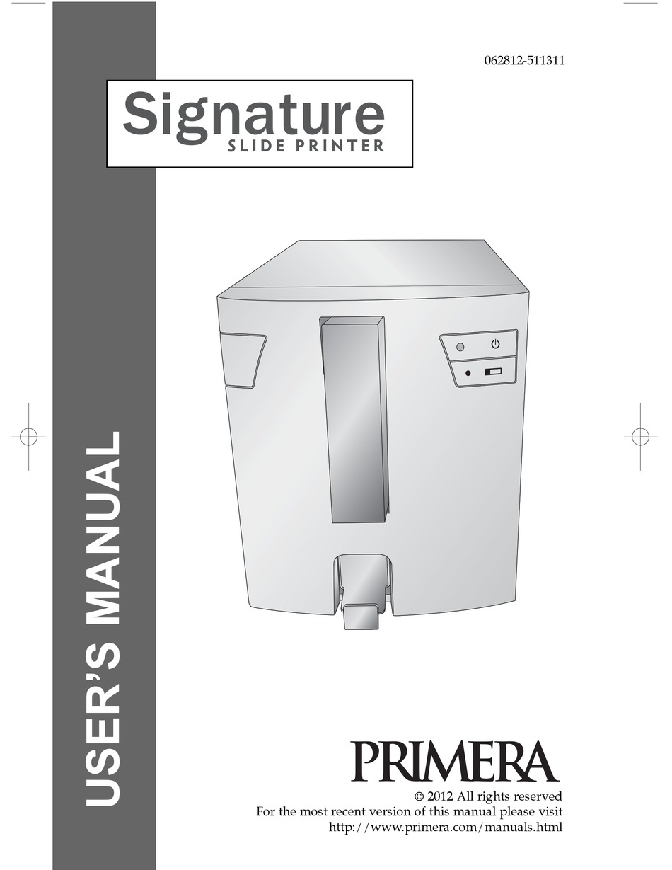 primera slide printer