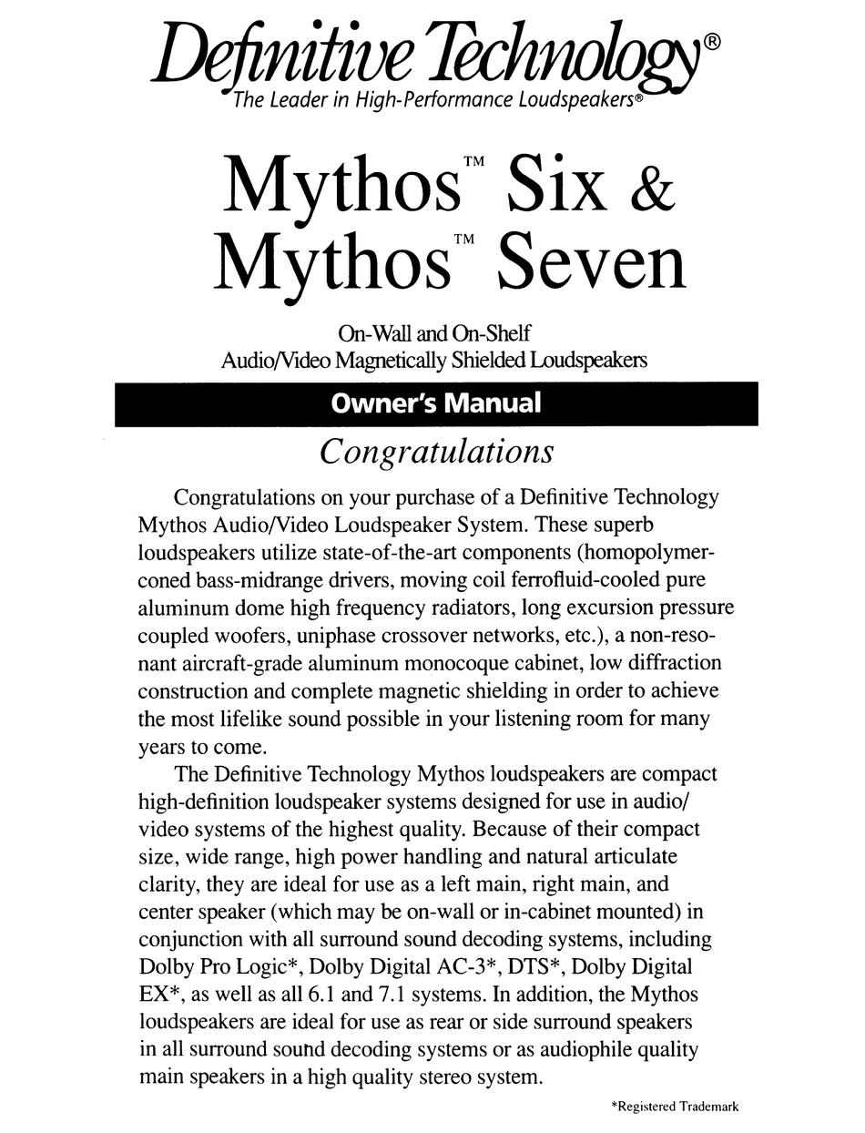 definitive technology mythos six
