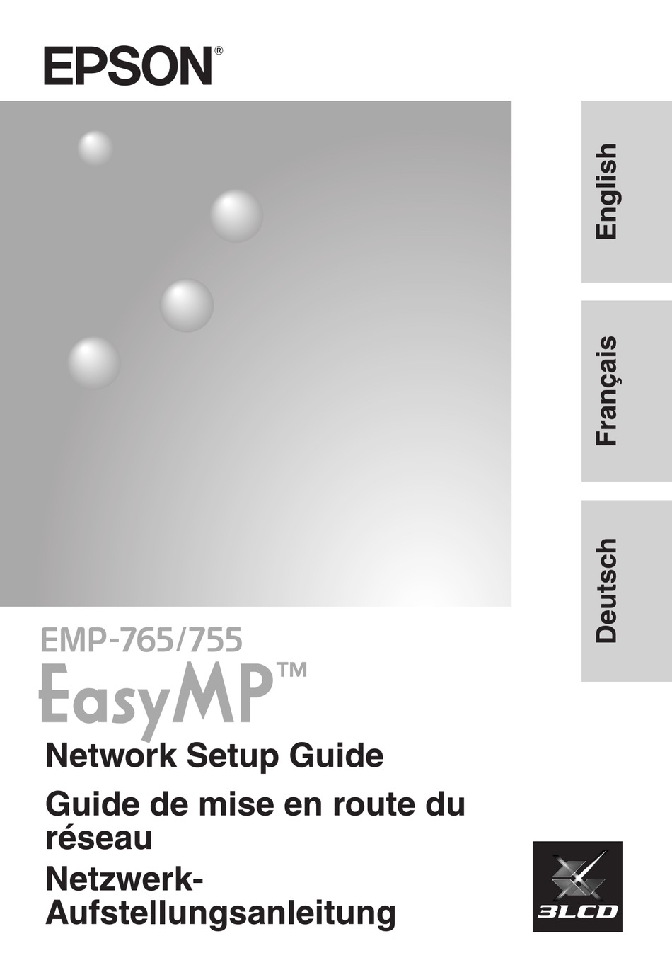 Epson easymp emp 765 setup manual pdf download manualslib