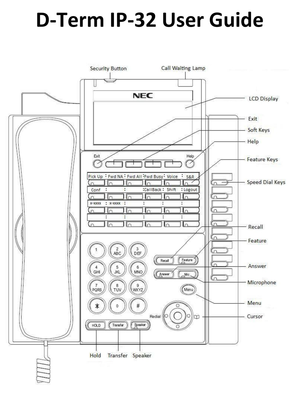 Nec Ip4ww-24txh-a-tel User Manual