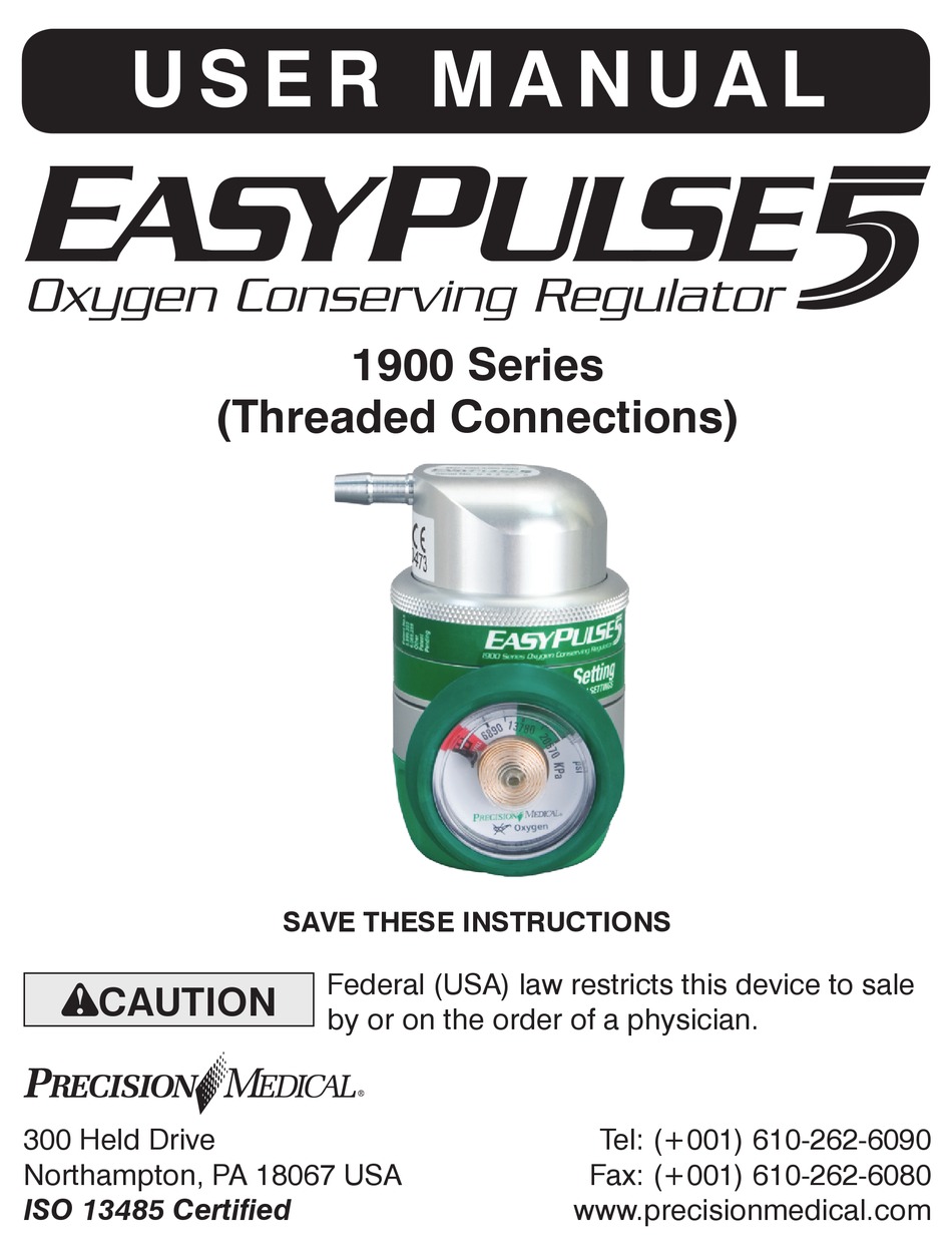 PRECISION MEDICAL EASYPULSE5 USER MANUAL Pdf Download ManualsLib