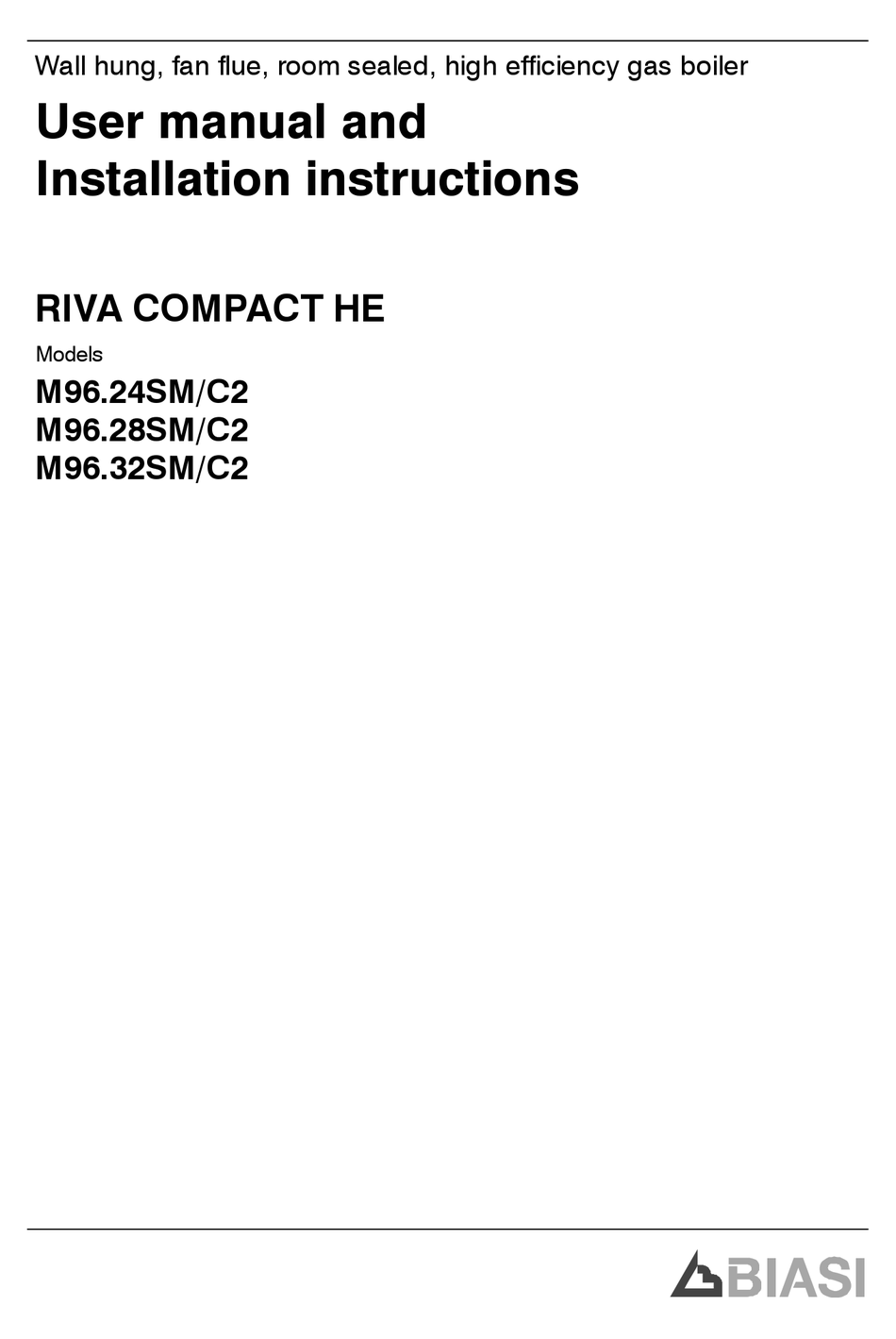 Biasi Parva M96 24sr/p & M96 28sr/p Sensor De Temperatura thermister bi1001117 