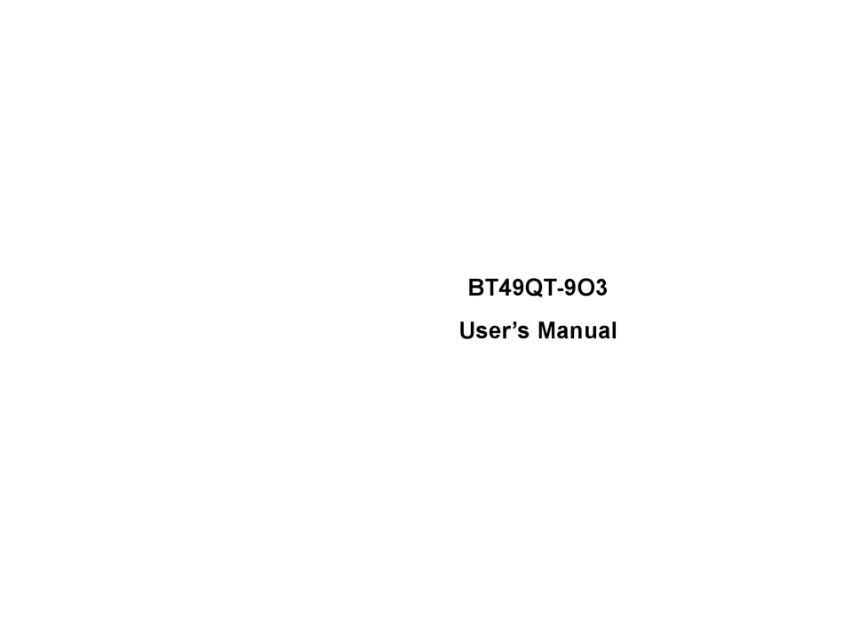 BAOTIAN BT49QT-9O3 USER MANUAL Pdf Download | ManualsLib